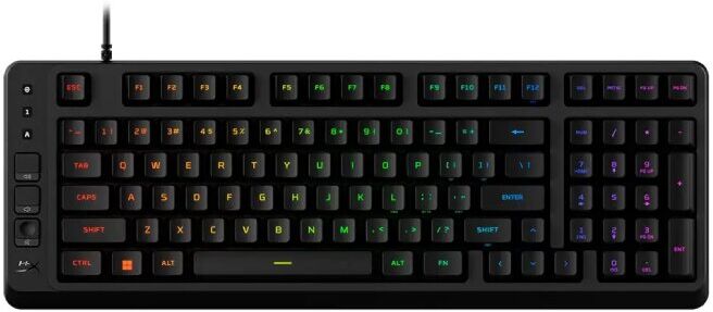 TECLADO GAMING HYPERX EVE 1800 RGB PT B