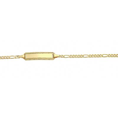 ID Armband ADELIA´S "14 cm ID - Armband 585 Gold ( 14K )", gold, Armbänder, Damen, 14cm, Gold, Goldarmband