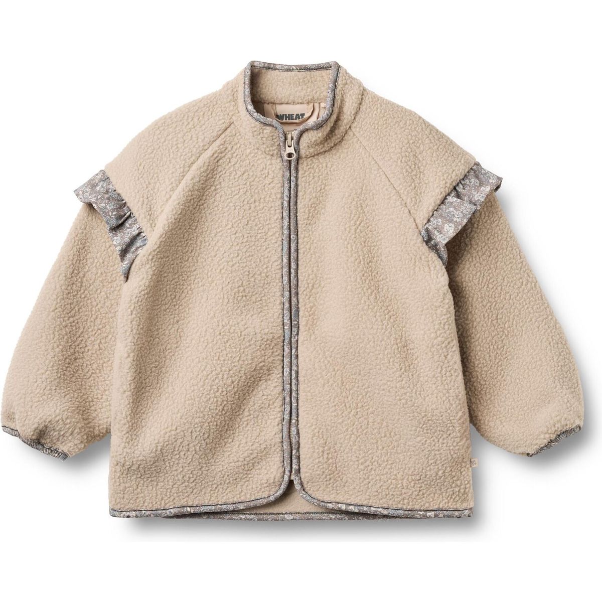 Wheat Fleece Jacket Ellena grey moon (9711) 104 7372-904R GRS-9711-104/4y