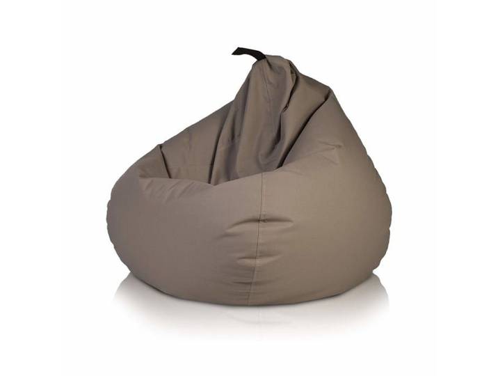 Oscar Outdoor pouf poire fauteuil moelleux pour enfants et adultes polyester durable avec poignée 90x110cm M7 Ecopuf