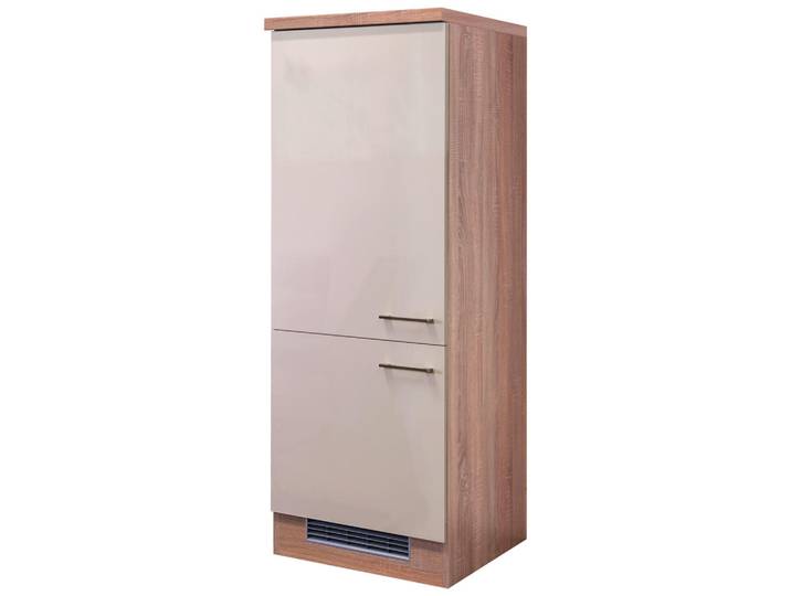 FlexWell Geräteumbauschrank, Kaschmir, 1 Fächer, 60x161.6x60 cm, individuell planbar, Küchen, Küchenmöbel, Küchenschränke, Geräteumbauschränke