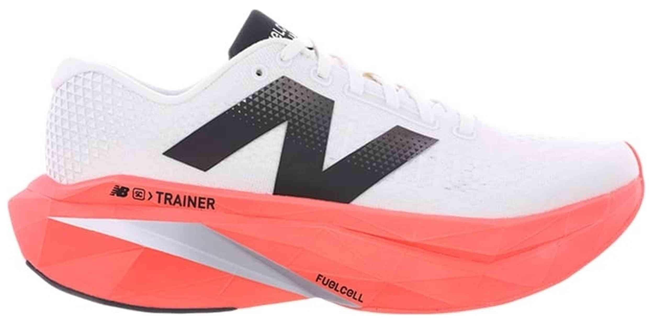 Laufschuhe New Balance Zapatillas New Balance FuelCell SuperComp Trainer v3 blanco naranja für Herren