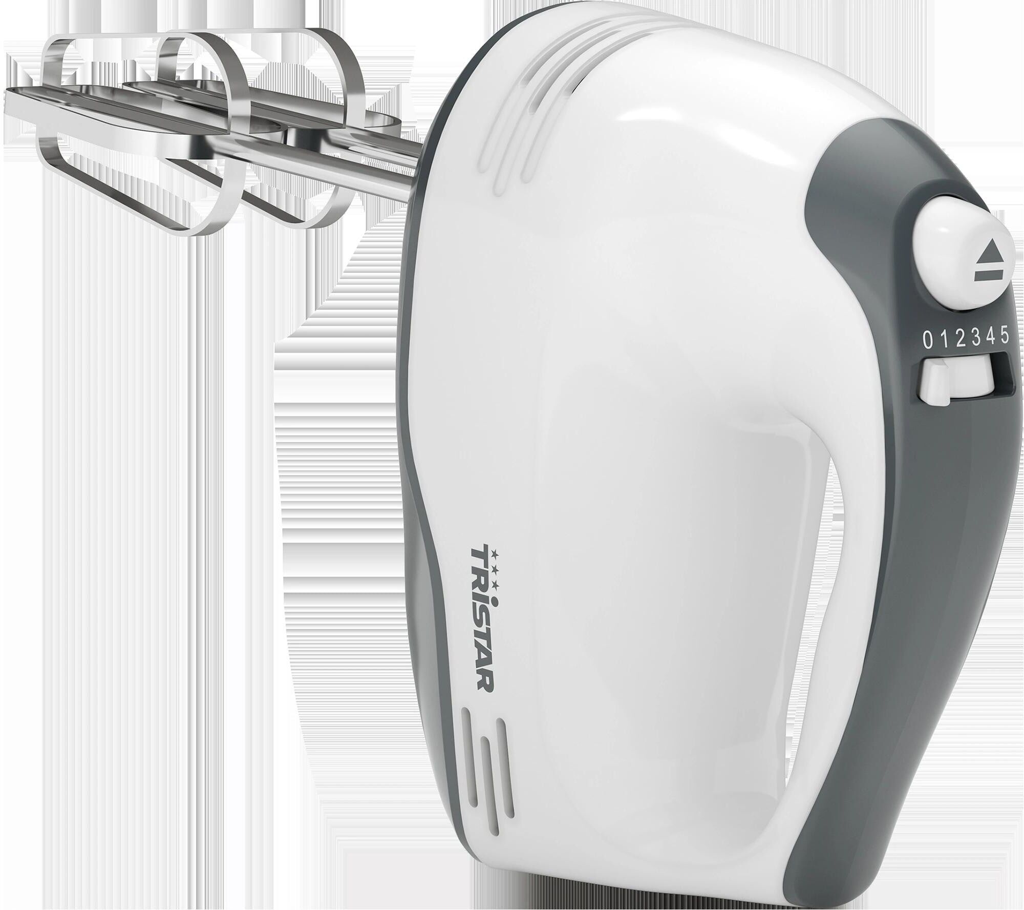 TRISTAR Handmixer "MX-4203", grau (grau, weiß), B:8cm H:14cm, Mixer, Handmixer grau, weiß Einheitsgröße