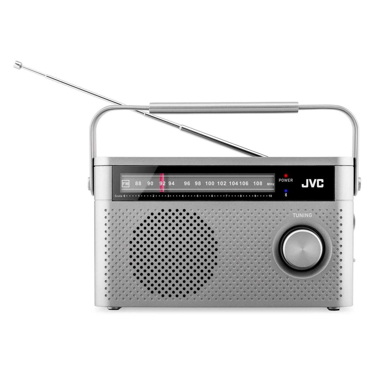 JVC Radio Przenośne radio RA-E315G szary (FM, Bluetooth) (RA-E315G)