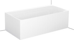 Bette 3460-000CELVS Badewannen Rechteck Lux V Silhouette