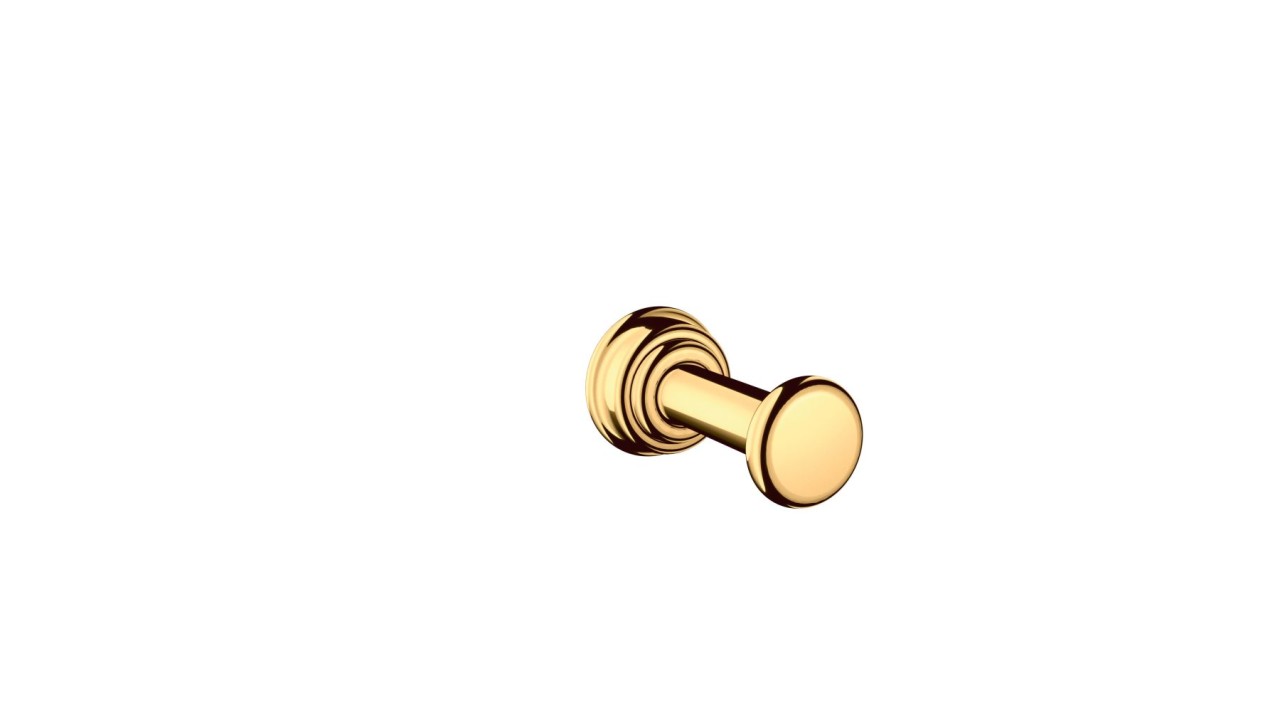 Hansgrohe Einzelhaken Axor Montreux Polished Gold Optic 42137990
