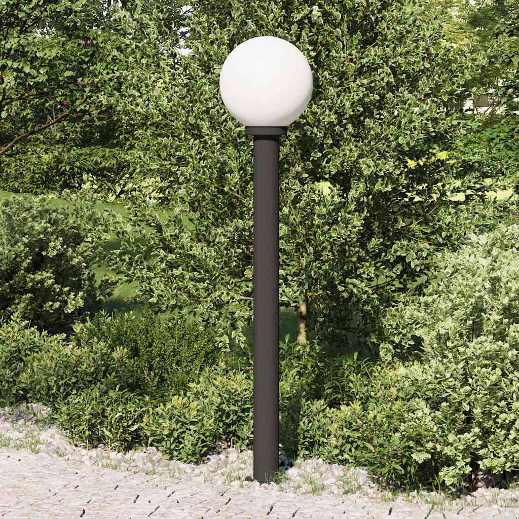 vidaXL Borne lumineuse 120 cm noire IP44
