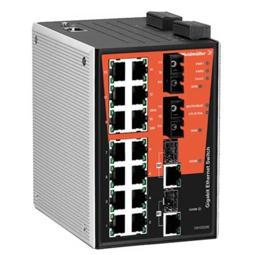 Weidmüller 1286990000 IE-SW-PL18MT-2GC14TX2SC Industrial Ethernet Switch