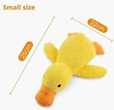 Uplift Treasures Plush Duck Dog Chew Toy small Duck