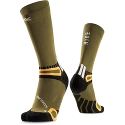 X-SOCKS Hike Discover Crew Wandersocken E112 - olive 39-41