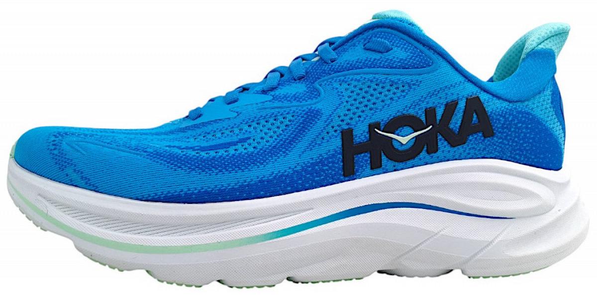 Hoka Clifton 10 Sportschuhe Damen Trainingsschuhe Laufschuh Blau Freizeit
