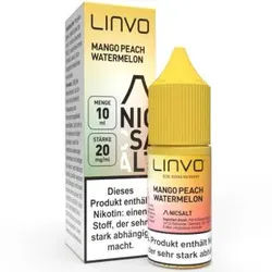 Linvo Mango Peach Watermelon NicSalt Liquid 10ml / 20mg