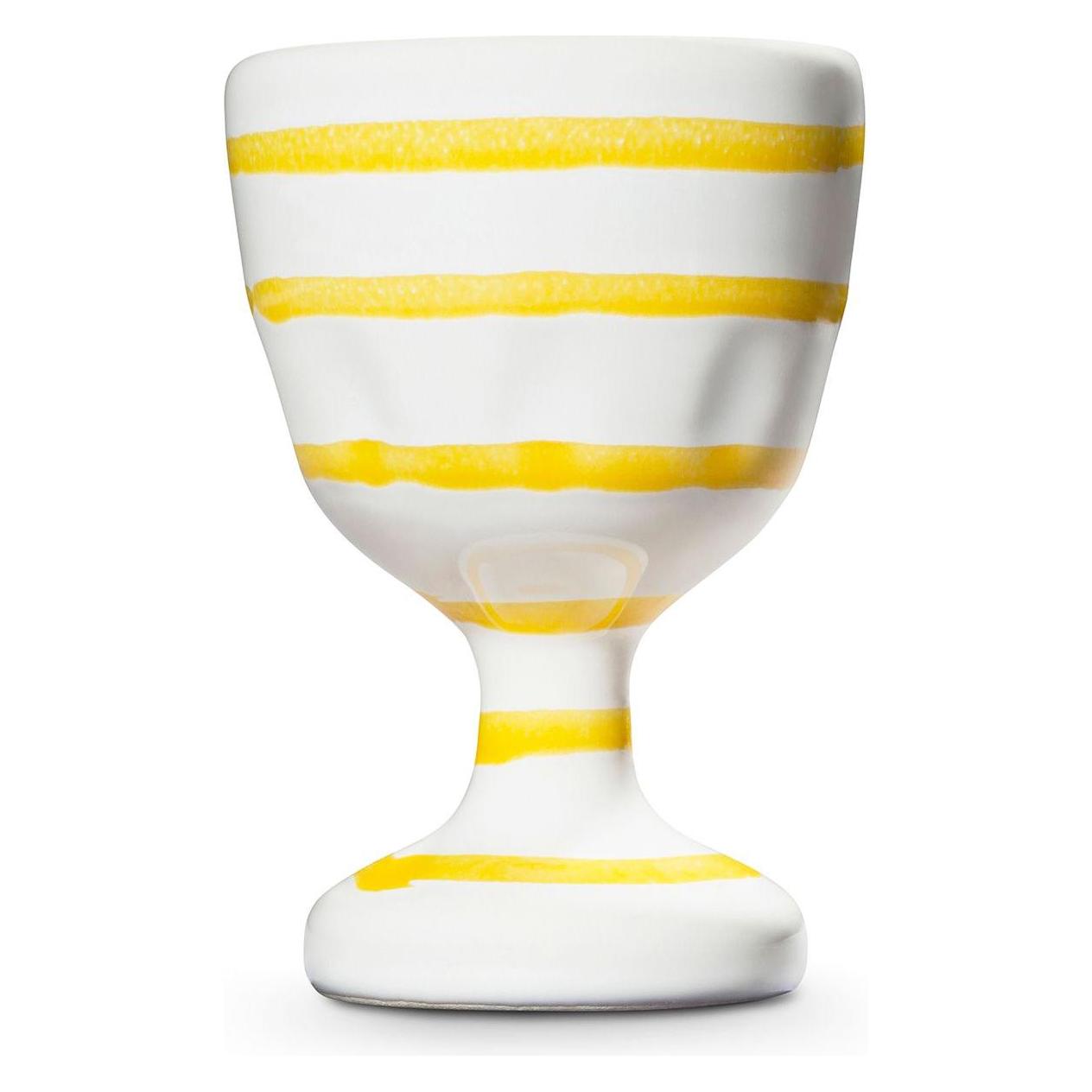 Gmundner Keramik Gelbgeflammt, Eierbecher (H: 7,5 cm) (32746135)