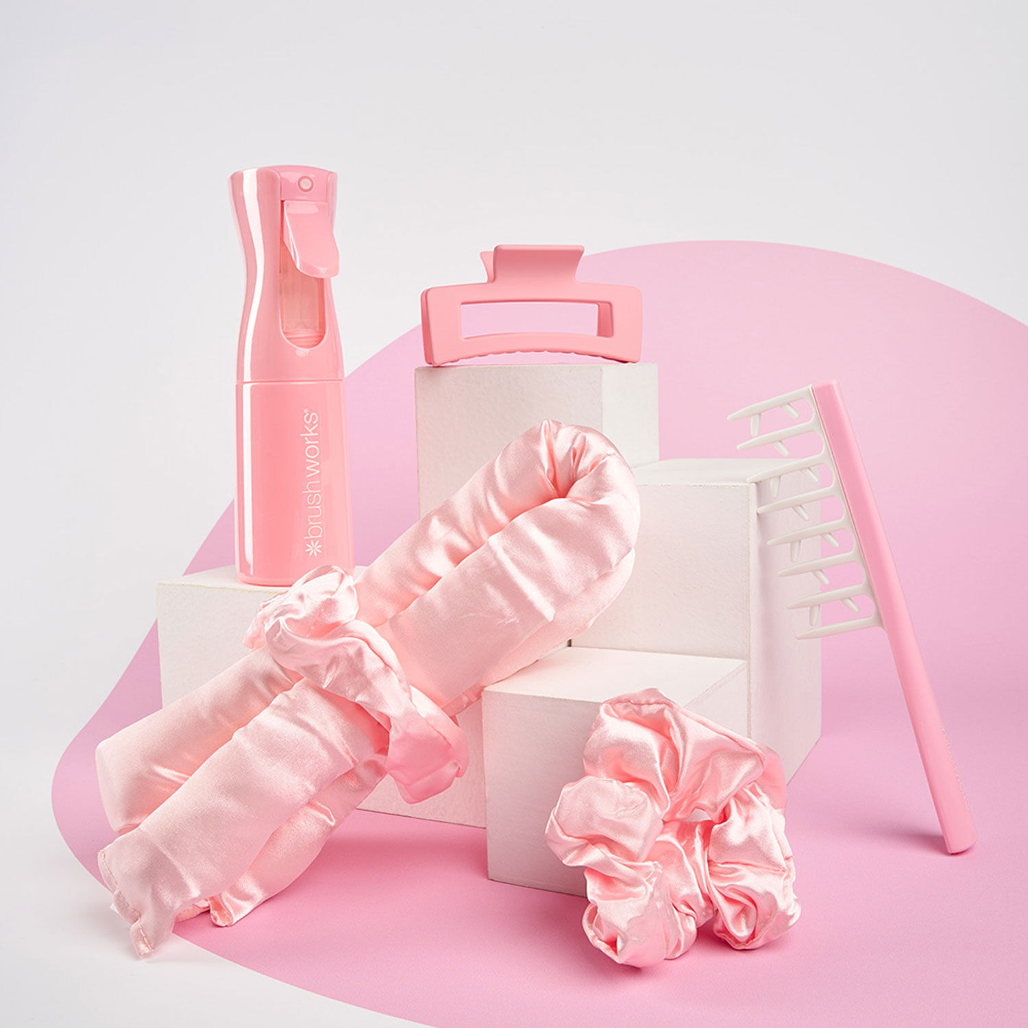 BRUSHWORKS Satin Curl & Define Gift Set
