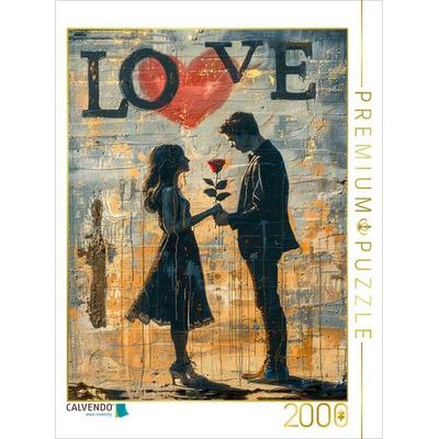 CALVENDO Puzzle Falling in love | 2000 Teile Lege-Größe 90x67cm Foto-Puzzle für glückliche Stunden, Sonstige von , Calvendo Puzzle