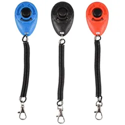 Flamingo Clicker in verschiedenen Farben (Hund, Allgemein, Hundesport, Spazieren), Halsband + Leine