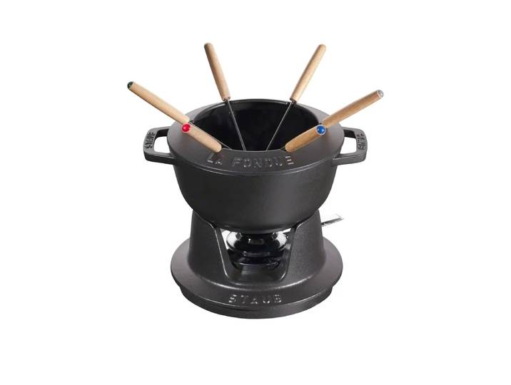 STAUB Staub Fondueset 1,65 l Schwarz