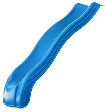 "Swing-N-Slide Apex Wave Slide - Blue, Mounts to 4' Platforms - 90.5"" L x 21"" W x 11"" H"