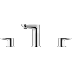 Duravit Wave 3-Loch-Waschtischarmatur WA1060005010 Ausladung 129mm, chrom