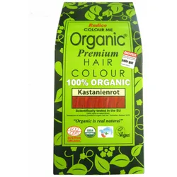 Radico Colour Me Organic Pflanzenhaarfarbe Kastanienrot 100 g