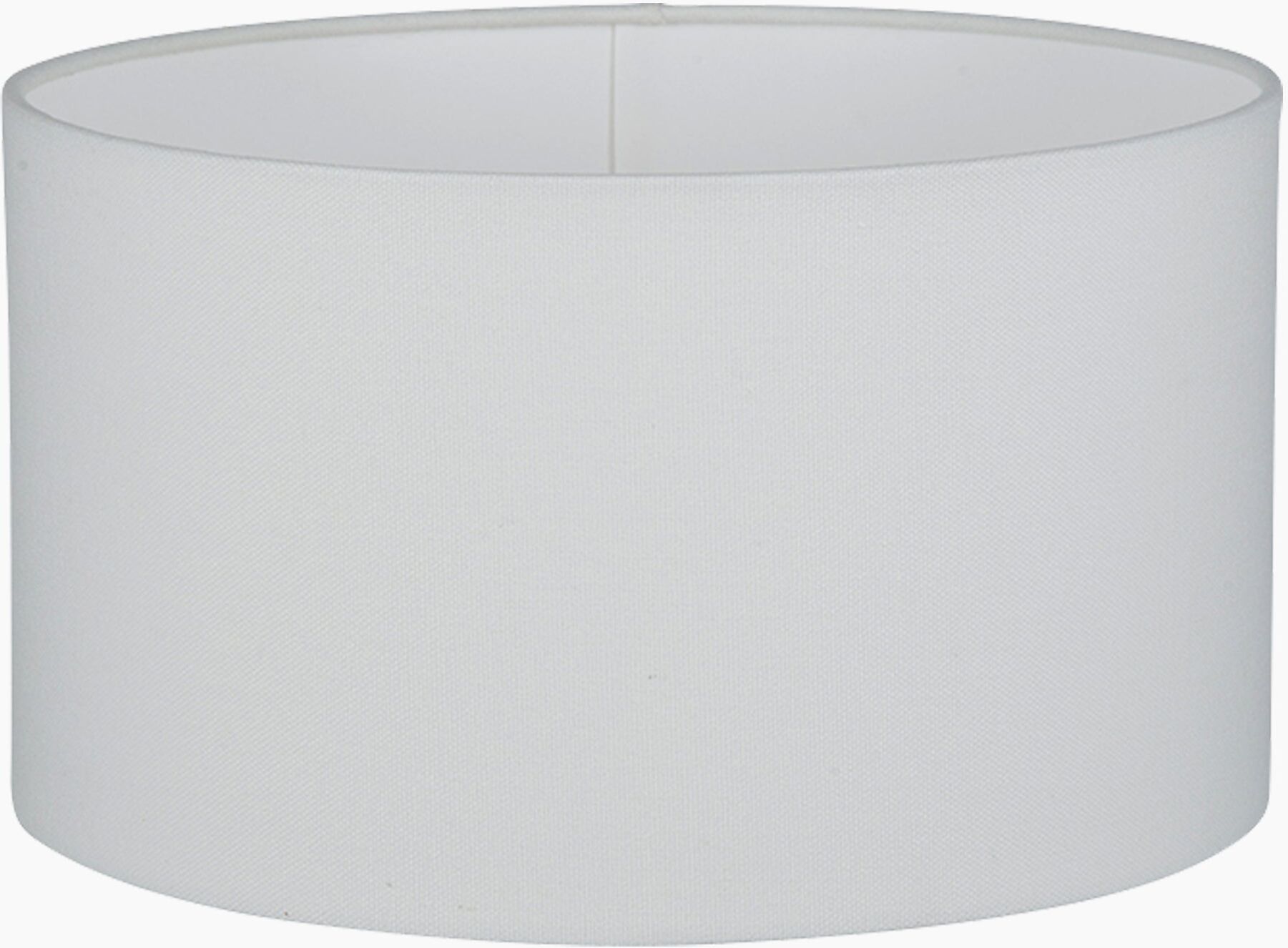 Pacific Lifestyle - Henry 45cm White Handloom Cylinder Shade