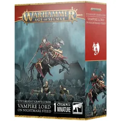 Games Workshop Warhammer AoS - Soulblight Gravelords Seigneur Vampire sur Coursier/Cauchemar (Kunststoff)