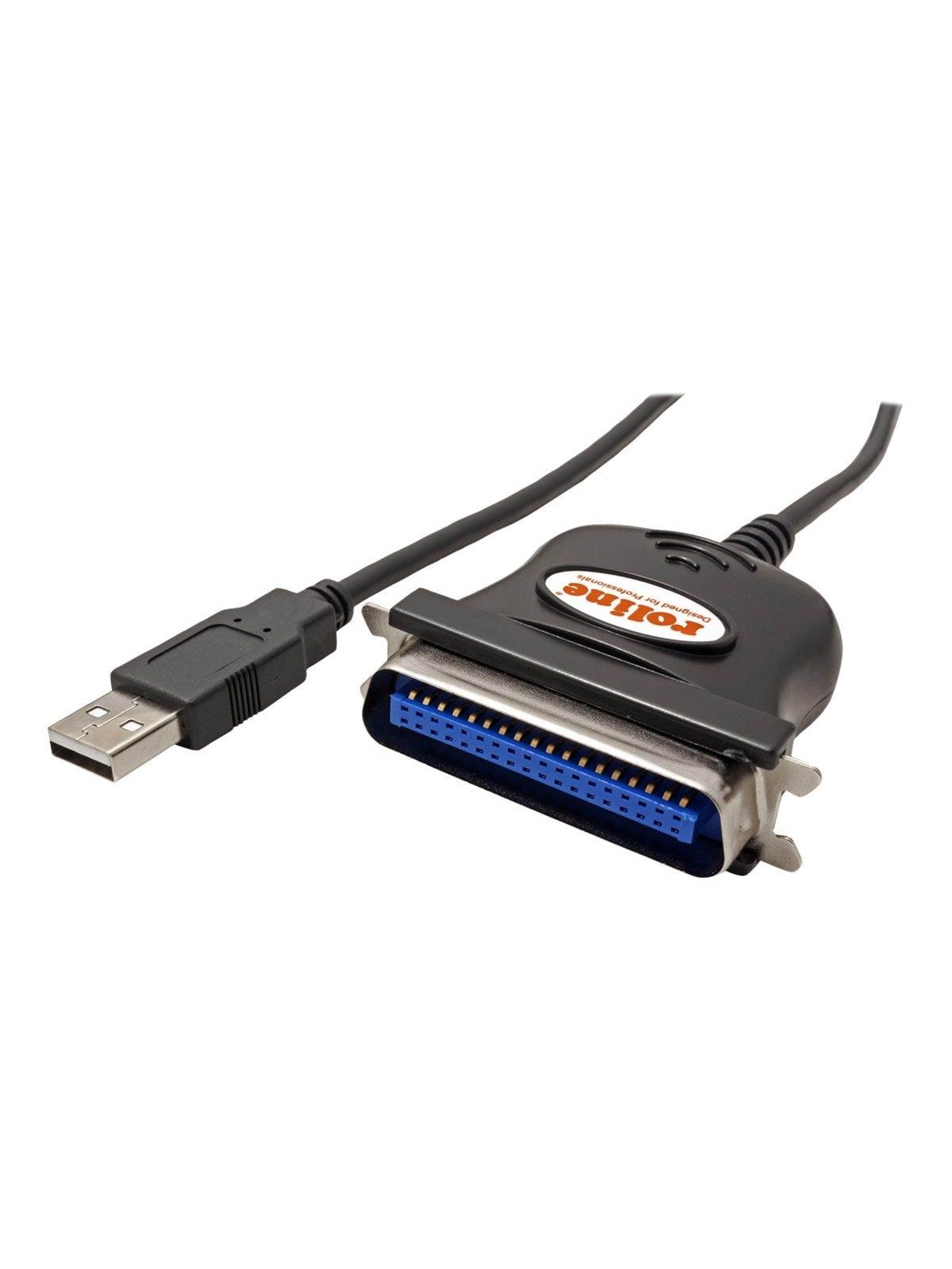 Roline - parallel adapter - USB 2.0 - IEEE 1284
