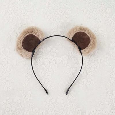 Uplifted Finds Christmas Reindeer Antler Hair Clips With Cute Deer Ears For Festive Holiday Styling khaki Headband