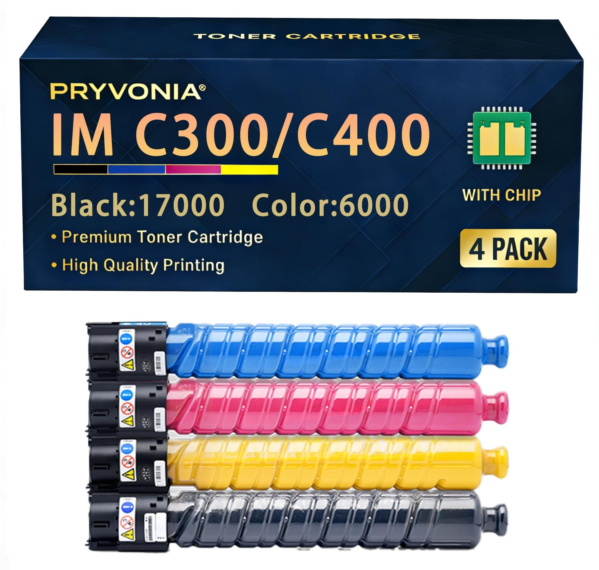 Toner Multipack für Ricoh IM C300/C400, 4er-Pack BK/C/M/Y