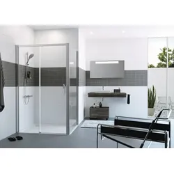 Hüppe Classics 2 Easy Entry Duschtür 120 cm C25309.069.322