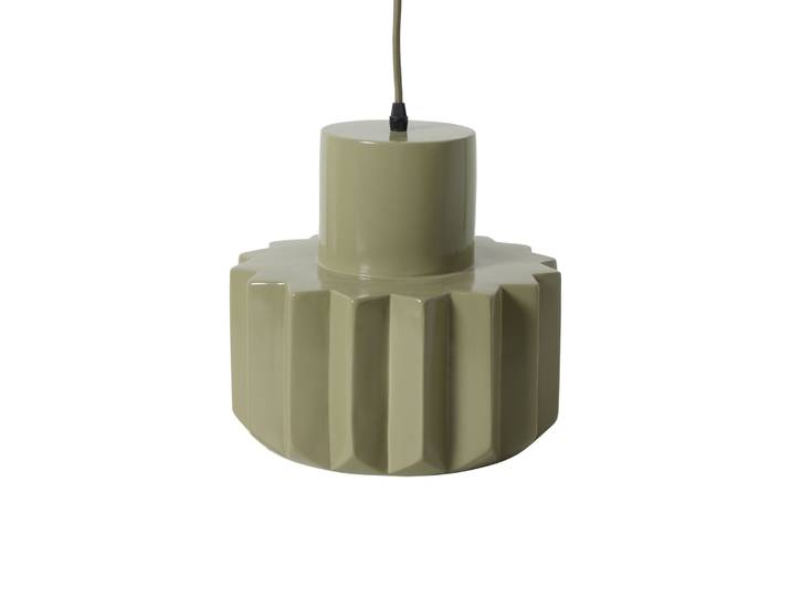 HK LIVING - Suspension Stellar - Vert - Grès émaillé