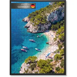 PUZZLERAHMEN 50/75 cm Aluminium Schwarz