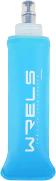 Inspire Picks Collapsible Silicone Sports Water Bottle BPA Free Bite Valve Bottle For Running Camping And Travel 150ml 250ml 500 light Blue 250ml