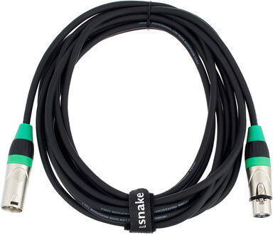 pro snake TPM 5,0 CC Micro Cable green Silber