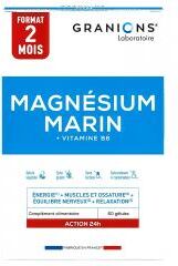 Granions Magnésium Marin 60 Unités - Boîte 60 gélules