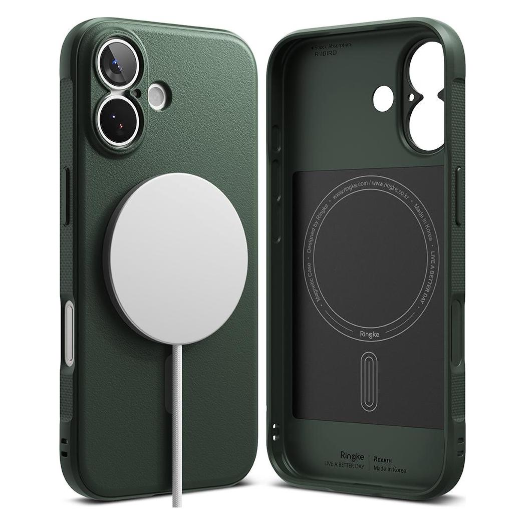 Ringke - Onyx MagSafe - iPhone 17 - Dark Green (Apple iPhone 17) (60060973)
