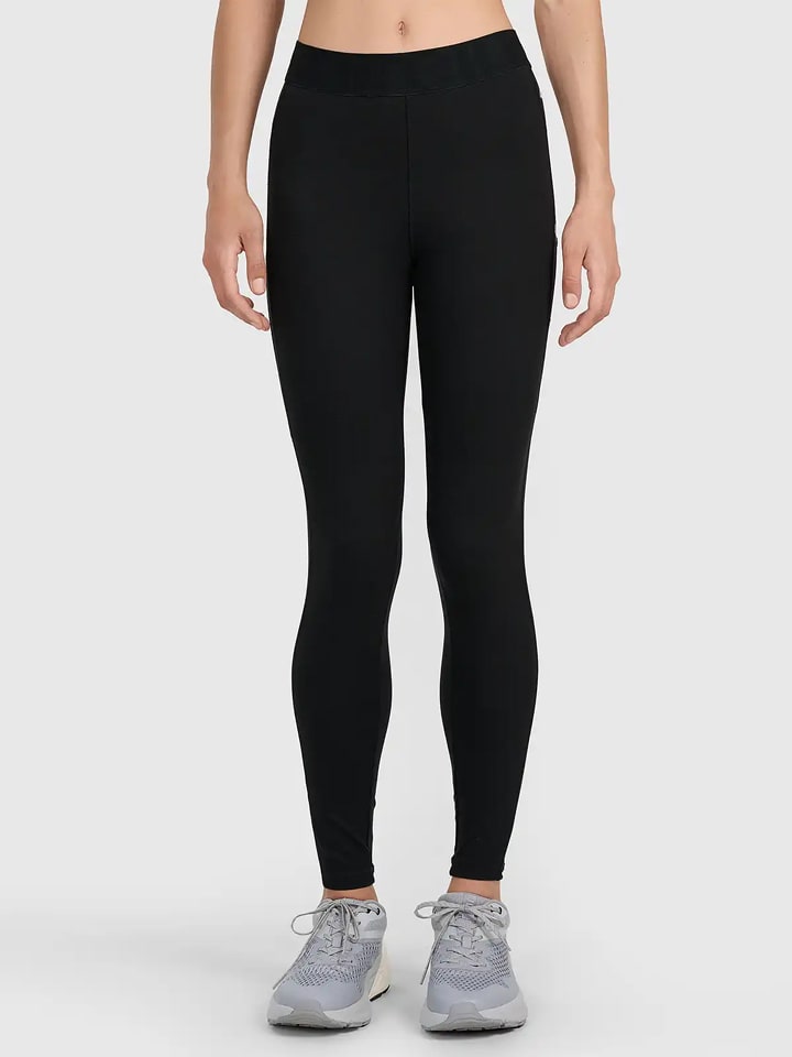 4F Leggings in Schwarz - S