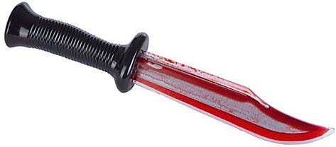 Messer "blutig", 34 cm