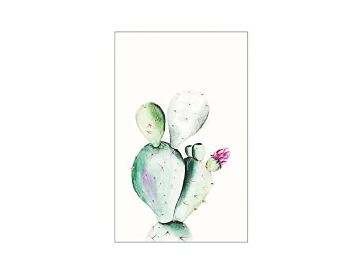Komar Prickly Pear Watercolor - Größe: 50 x 70 cm, Wandbild, Poster, Kunstdruck (ohne Rahmen), PURE Boutique