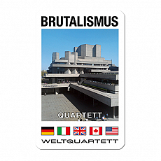 Weltquartett Brutalismus - Betonbauten - Quartett - deutsch 296745
