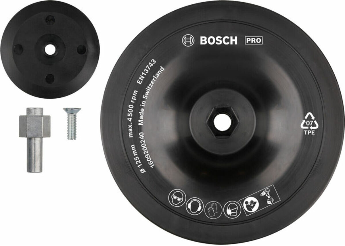 Bosch Stützteller 125 mm 8 mm (1609200240)