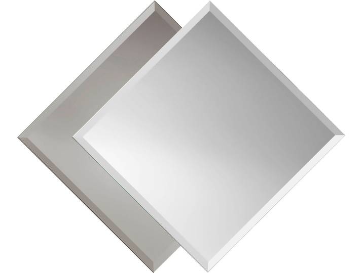 Badspiegel JOKEY Balta , silber (silberfarben), Facettenschliff, Spiegelglas, Spiegel, Badspiegel, 50 x 60 cm