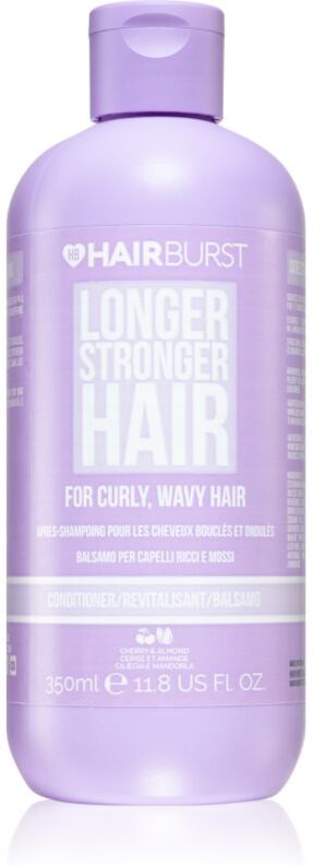 Hairburst Longer Stronger Hair Curly, Wavy Hair feuchtigkeitsspendender Conditioner für welliges und lockiges Haar 350 ml