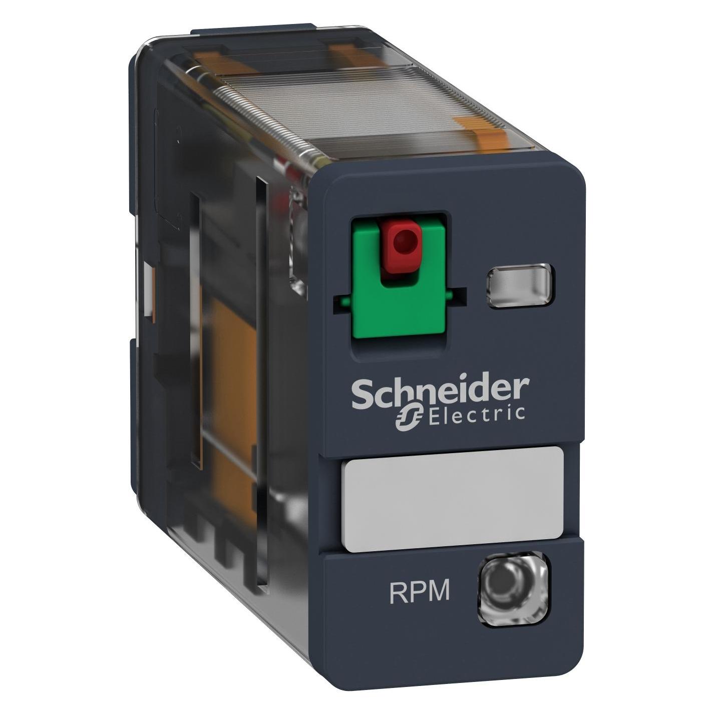 Schneider Electric Plug-in relay 250 V, 15 A rpm + options (RPM12P7)