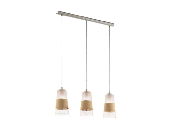 EGLO Pendellamp Burnham, 3-flammige Hängelampe Vintage, Retro