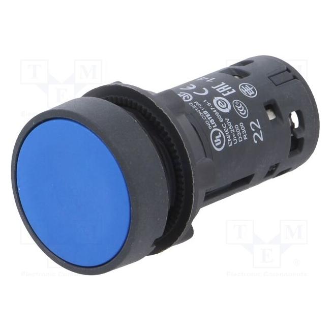 Schneider Electric Steuerknopf 22 mm mit Federrückstellung 1NO 1R (XB7NA65) (XB7NA65)