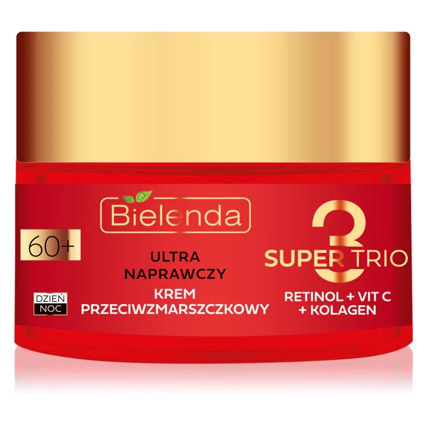 Bielenda Super Trio Retinol Vitamin C Collagen Ultra Repairing Anti-Wrinkle 60 Cream 50ml (Körpercreme, 50 ml) (42439122)