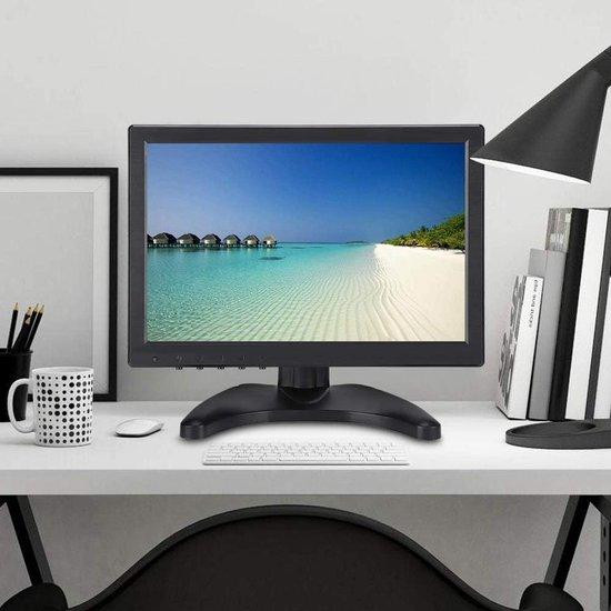 Tosuny Draagbaar Beeldscherm Full HD Monitor 10.1 Inch Zwart