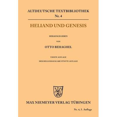 Heliand und Genesis, Taschenbuch von , De Gruyter, 978-3-11-048268-3