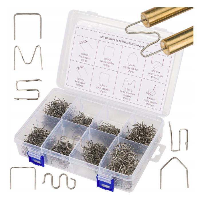 Silver Klammern Für Kunststoffschweissgerät 800 Stk. Mischen Sie Silber (66946147)
